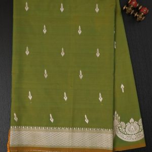 Semi Raw Mango Saree