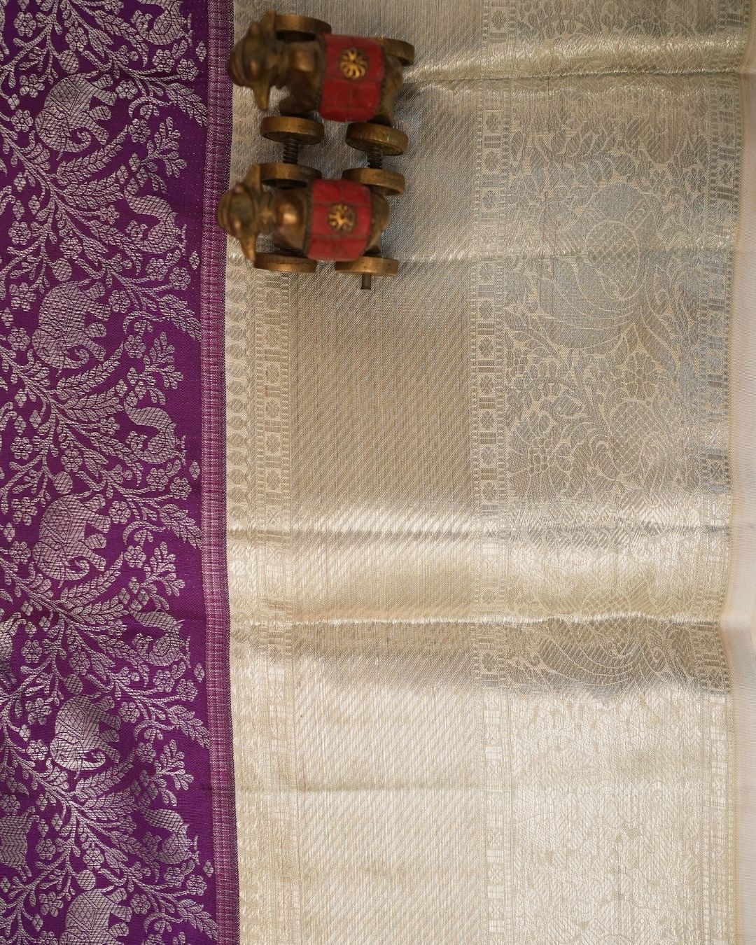 Bridal Saree - Pure Kanchipuram Pattu - Image 4