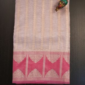 Crushed Tissue Saree